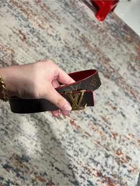Louis Vuitton Reversible Monogram Belt